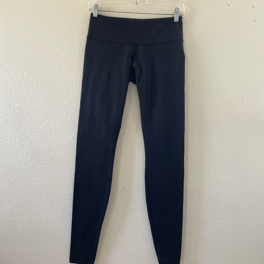 Lululemon Original Solid Black Wonder Under Full … - image 5